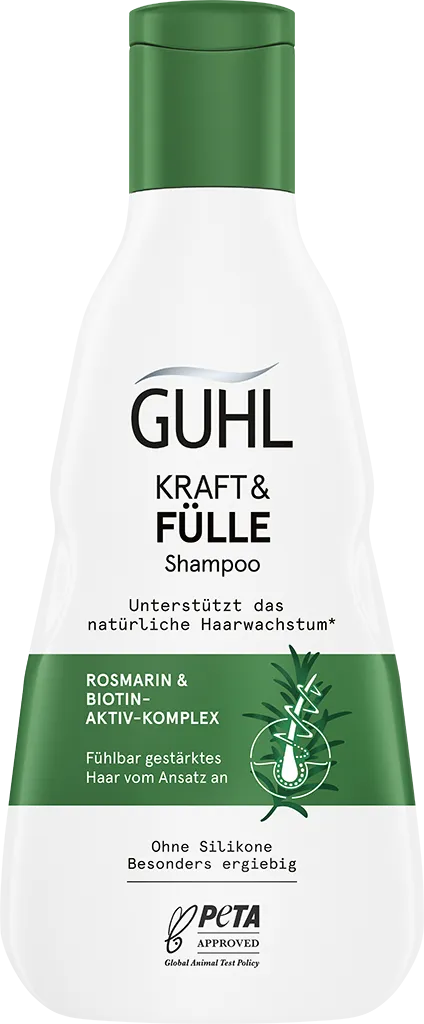 Kraft und Fülle Shampoo Vorderseite