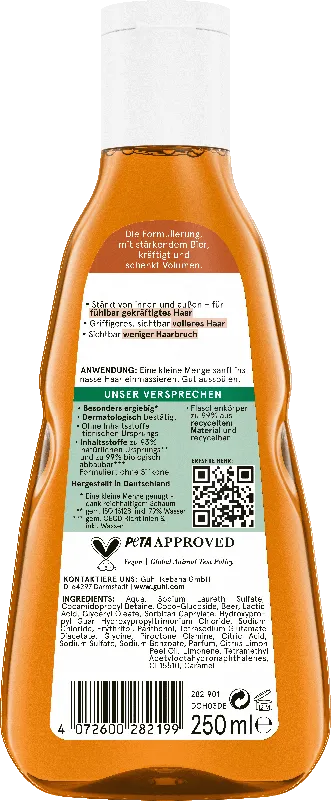 Guhl Intensiv Kräftigung Shampoo Rückseite