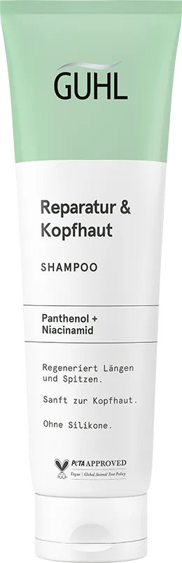 Guhl Essentials Reparatur & Kopfhaut Shampoo Vorderseite